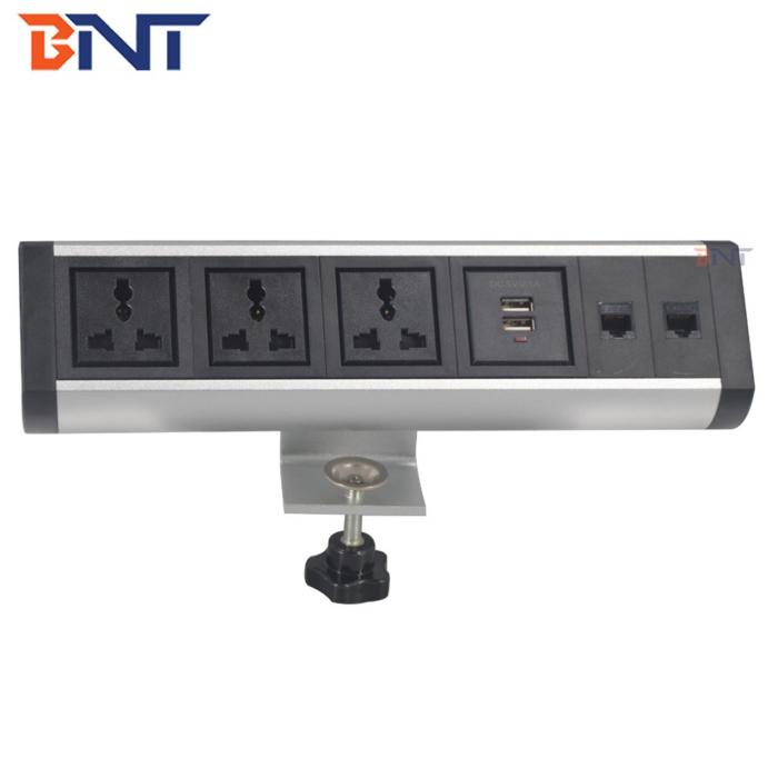 Movable clamp on desk socket BTS-101