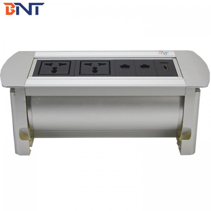 Manual rotating desk power outlet MK6221