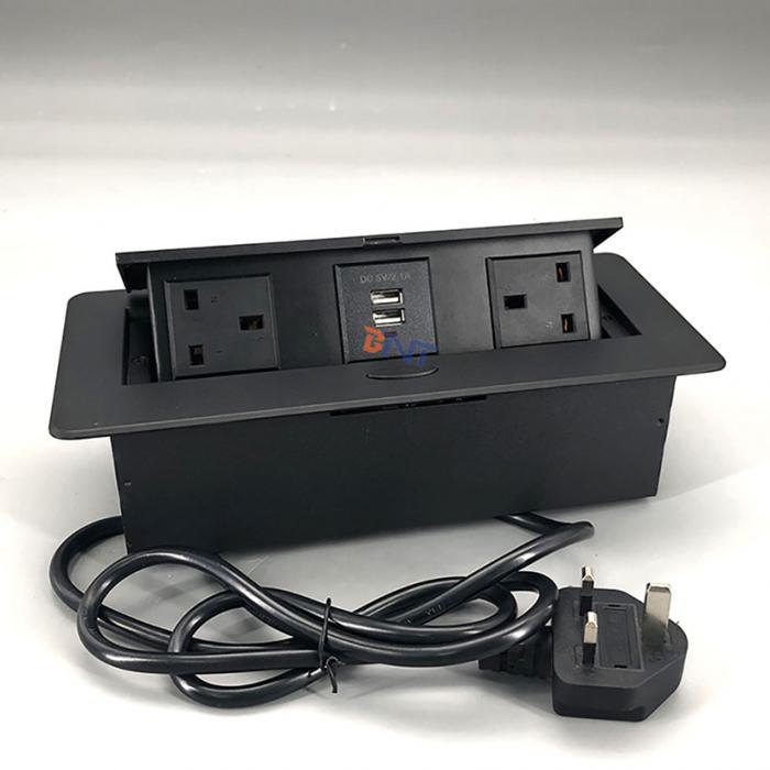 UK power desktop hidden socket BD650-18