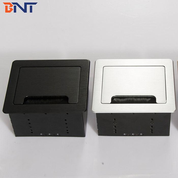 Flip up table socket outlet box BB308