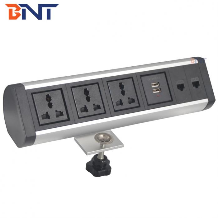 Movable clamp on desk socket BTS-101