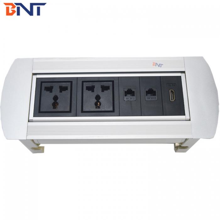 Manual rotating desk power outlet MK6221