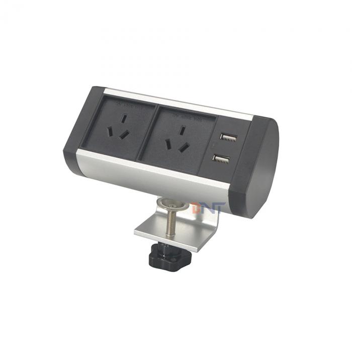 Clip on desk edge table outlet BTS-202AU