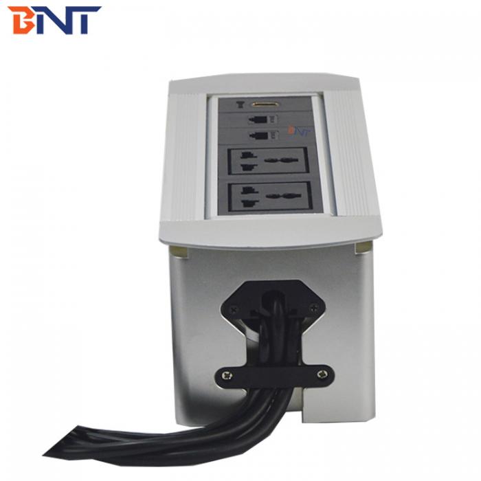 Manual rotating desk power outlet MK6221