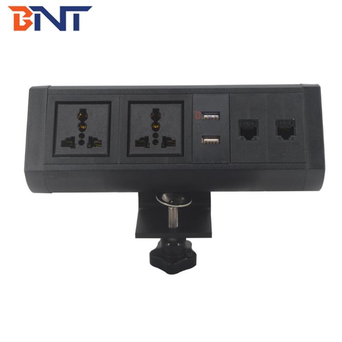 Movable clamp on desk socket BTS-408