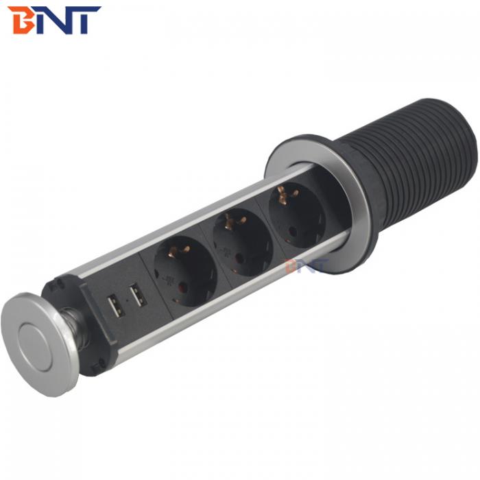 Manual pop up kitchen socket BP104