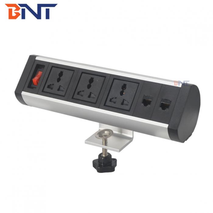 Movable clamp on desk socket BTS-405