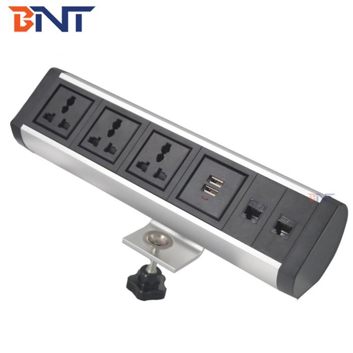 Movable clamp on desk socket BTS-101